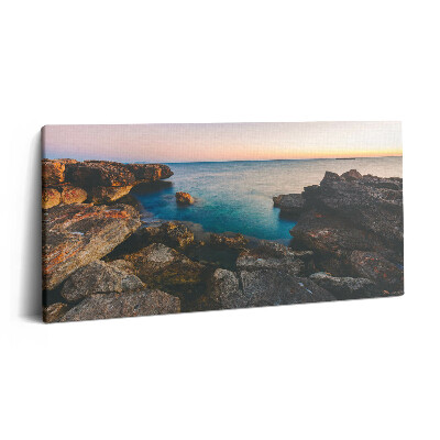 Print pe pânză 140x70 Peisaj mediteranean