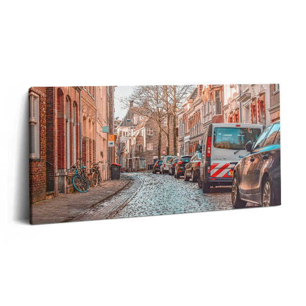 Print pe pânză 140x70 Strada orașului