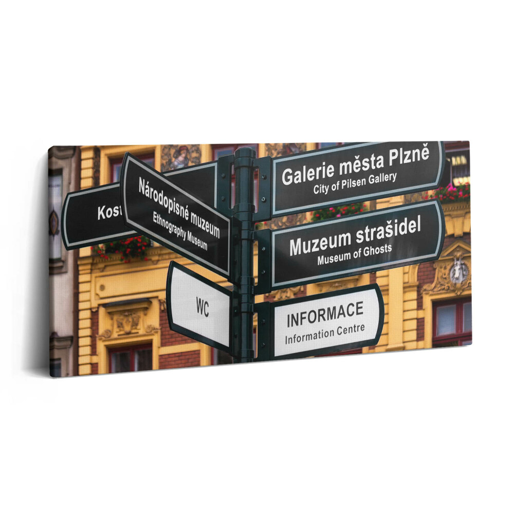 Print pe pânză 140x70 Indicele Pilsen