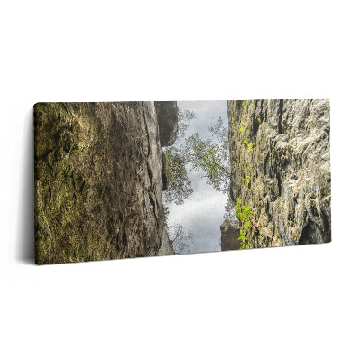 Print pe pânză 140x70 Orașul rock din Republica Cehă