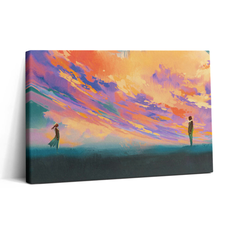 Tablou canvas 30x20 Iubirea platonică este opusul