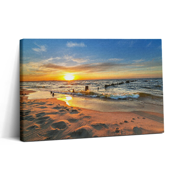 Tablou canvas 30x20 Răsărit de soare peste mare
