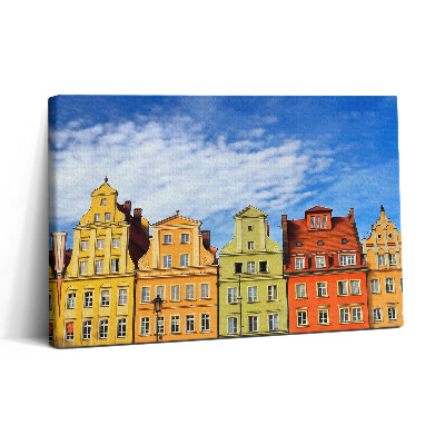 Tablou canvas 30x20 Wrocław - Orașul Vechi