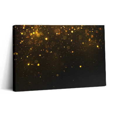 Tablou canvas 30x20 Sclipici auriu