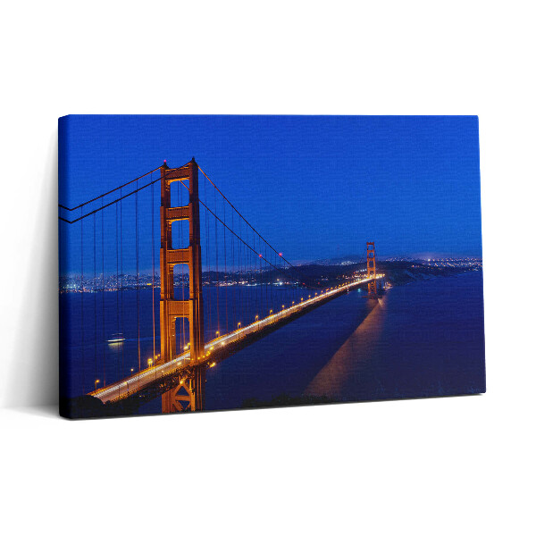 Tablou canvas 30x20 Vedere a podului Golden Gate