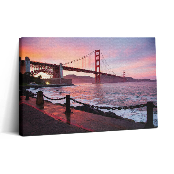 Tablou canvas 30x20 Vedere a Podului Golden Gate