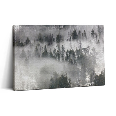 Tablou canvas 30x20 Peisaj de pădure încețoșată