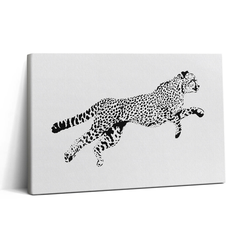 Tablou canvas 30x20 Siluetă de panteră