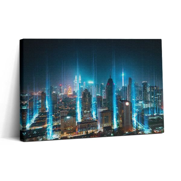 Tablou canvas 30x20 Zgârie-nori din Dubai