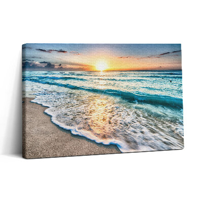 Tablou canvas 30x20 Plajă cu nisip de mare