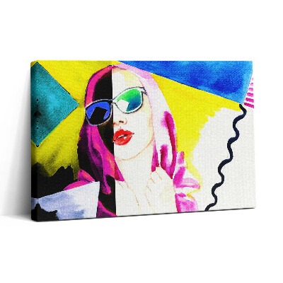 Tablou canvas 30x20 O femeie cu două fețe