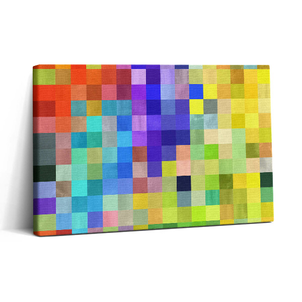 Tablou canvas 30x20 Compoziție de pătrate mici