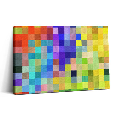 Tablou canvas 30x20 Compoziție de pătrate mici