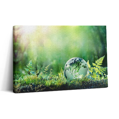 Tablou canvas 30x20 Glob pe iarbă