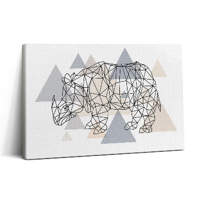 Tablou canvas 30x20 Model geometric
