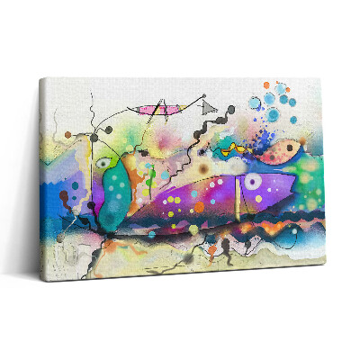 Tablou canvas 30x20 Imagine cu pești în mare