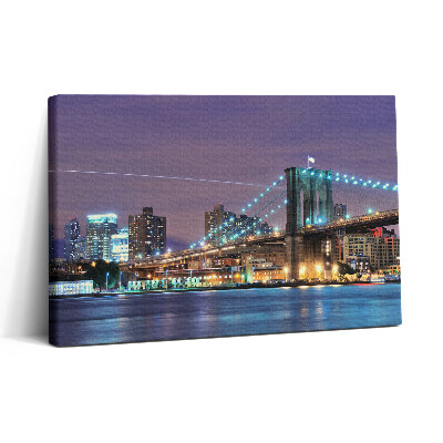 Tablou canvas 30x20 Podul Brooklyn