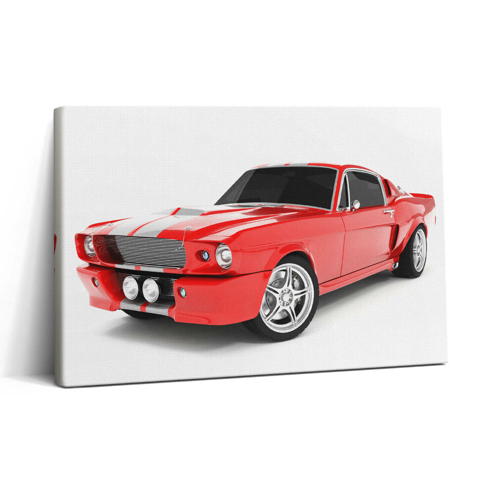 Tablou canvas 30x20 Mașină sport roșie