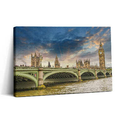 Tablou canvas 30x20 Peisajul arhitectural al Londrei