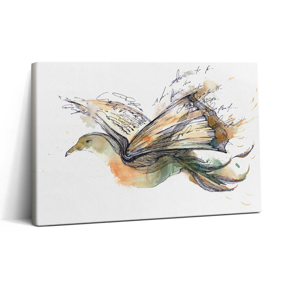 Tablou canvas 30x20 carte de păsări