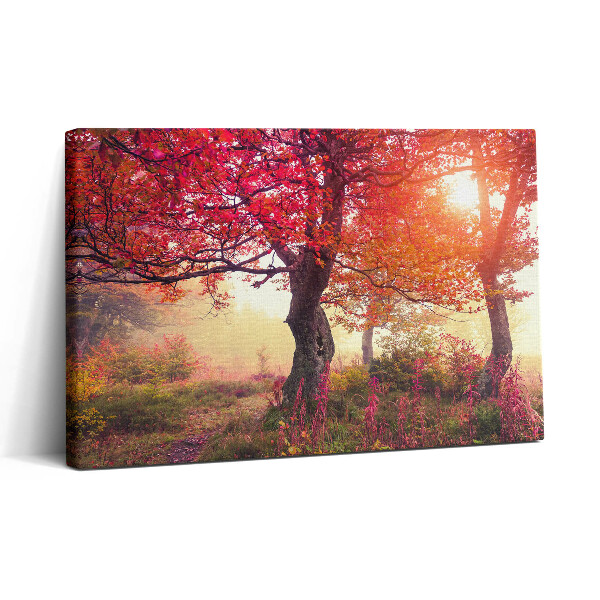 Tablou canvas 30x20 Copaci de toamnă