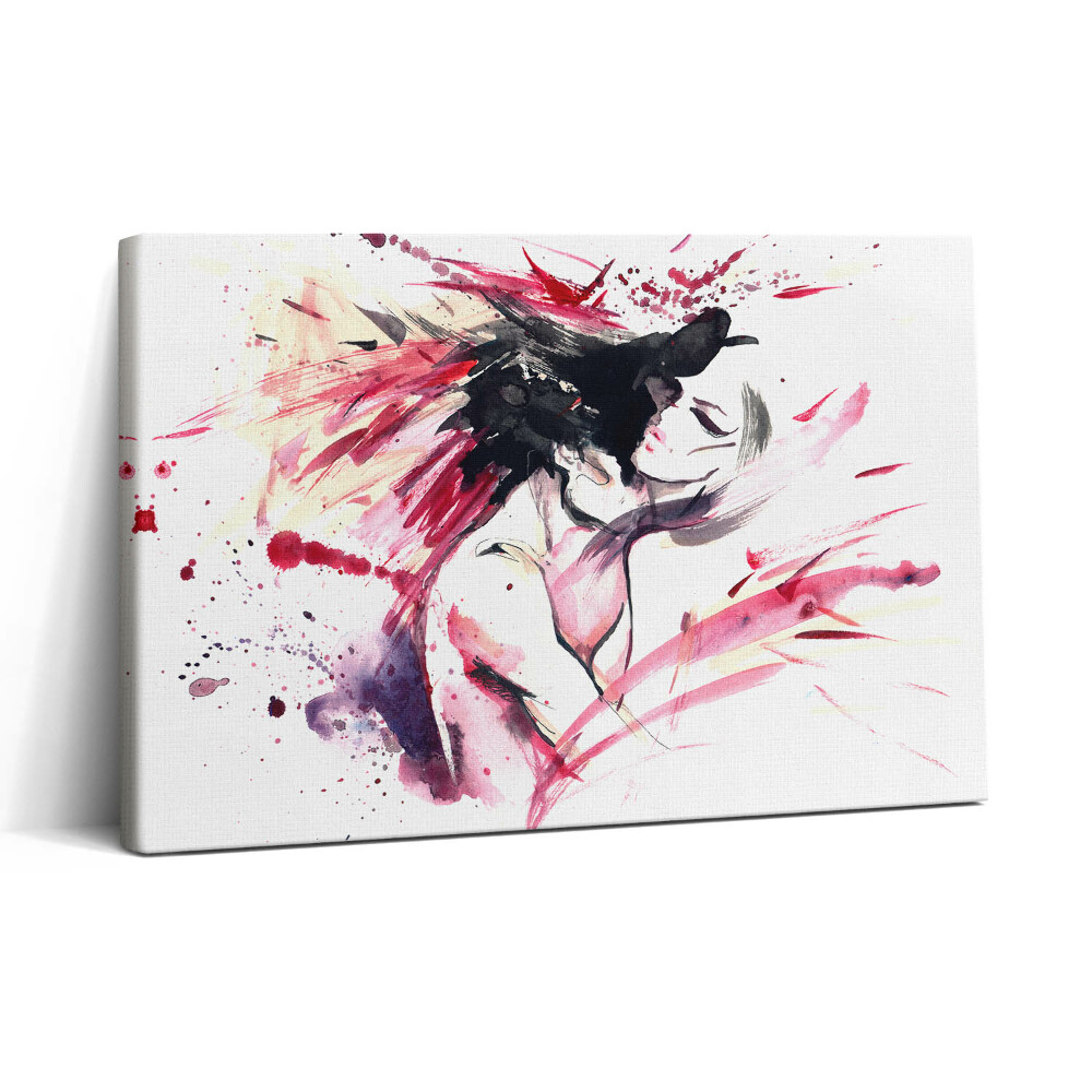 Tablou canvas 30x20 Abstracția a două persoane