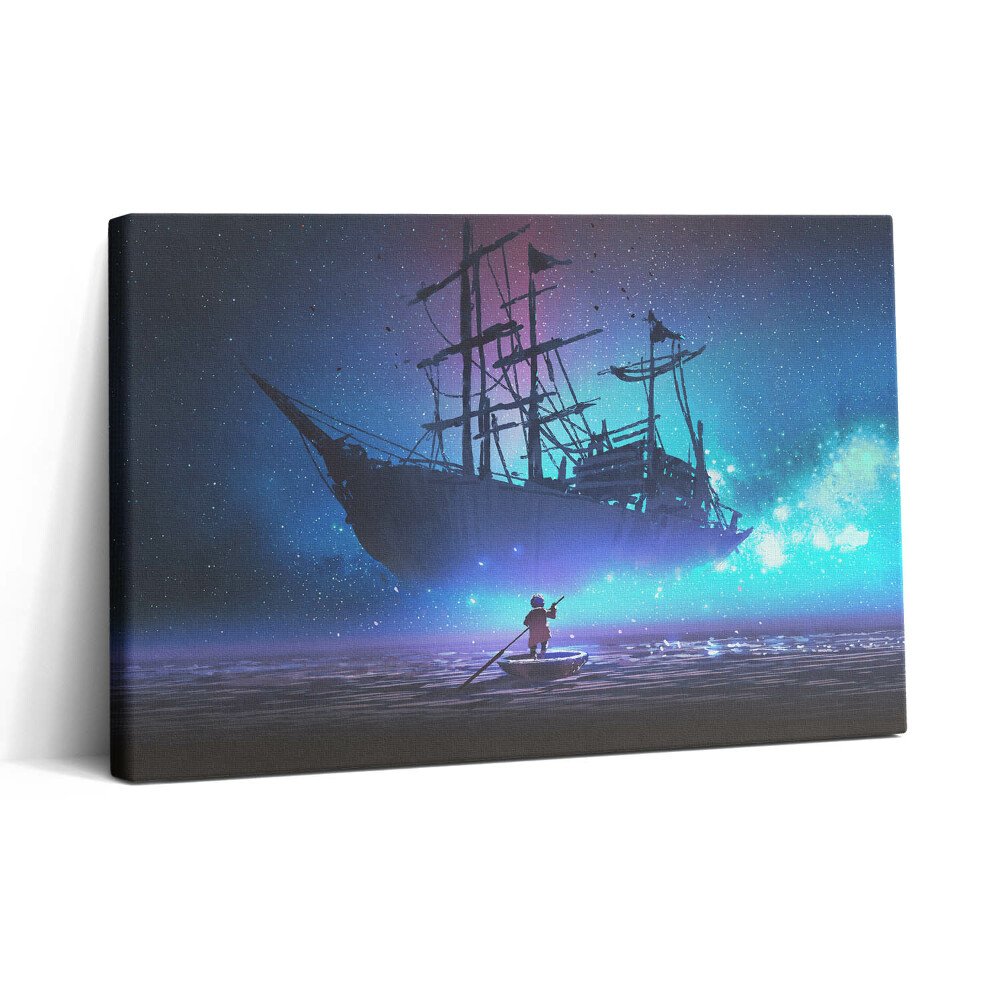 Tablou canvas 30x20 Navă cu pânze fantastice