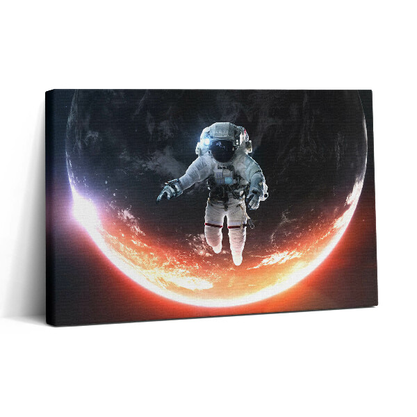 Tablou canvas 30x20 Astronautul în spațiu