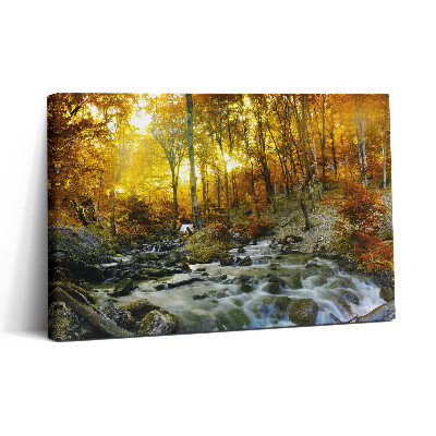 Tablou canvas 30x20 pădure de toamnă
