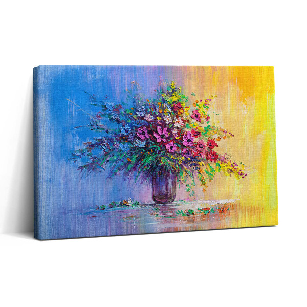 Tablou canvas 30x20 Flori într-o vază