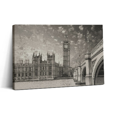 Tablou canvas 30x20 Londra Anglia Big Ben