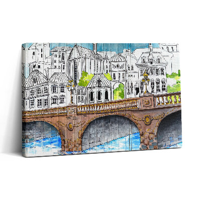 Tablou canvas 30x20 Cultura Graffiti Urban - Franța