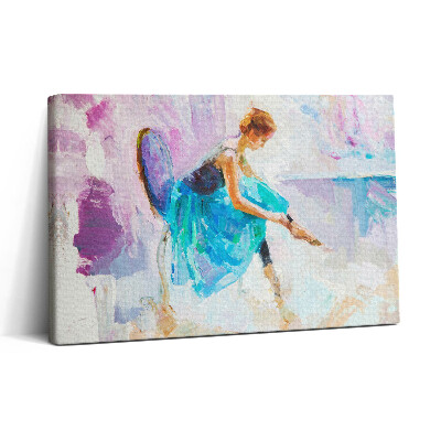 Tablou canvas 30x20 Antrenament de balerină