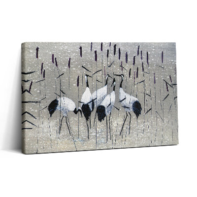 Tablou canvas 30x20 Macarale cu stuf