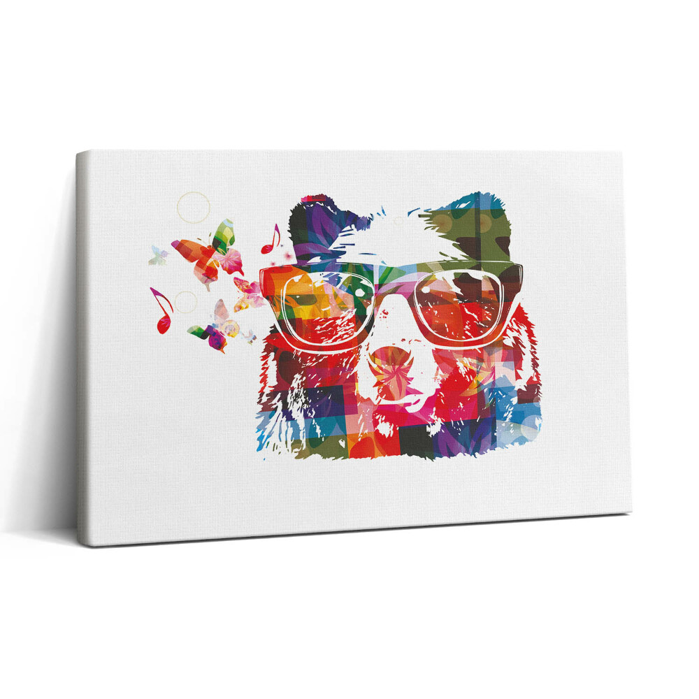 Tablou canvas 30x20 Cap de urs