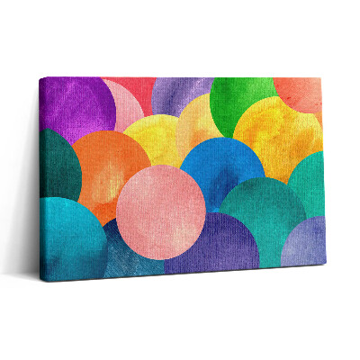 Tablou canvas 30x20 Cercuri abstracte