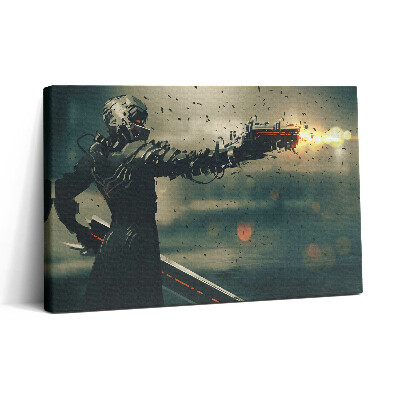 Tablou canvas 30x20 Ilustrație SF pentru jocuri
