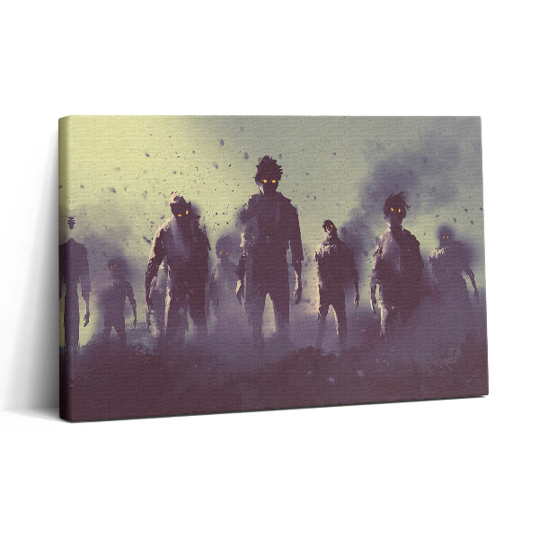 Tablou canvas 30x20 Zombi în noaptea de Halloween