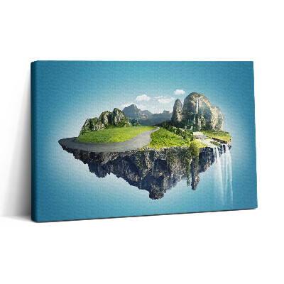 Tablou canvas 30x20 insulă zburătoare