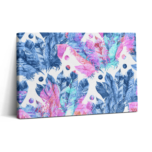 Tablou canvas 30x20 Pene colorate