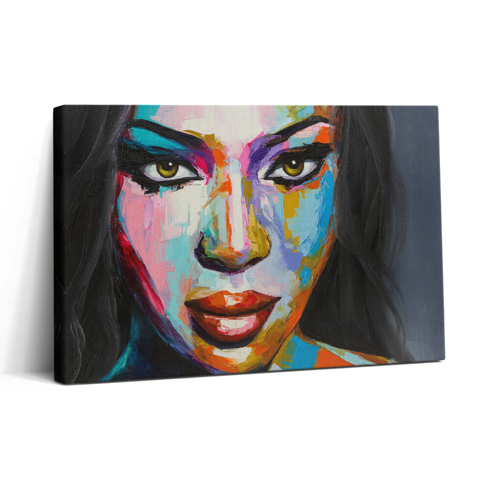 Tablou canvas 30x20 Chipul unei femei de culoare