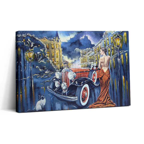Tablou canvas 30x20 Mașină retro veche