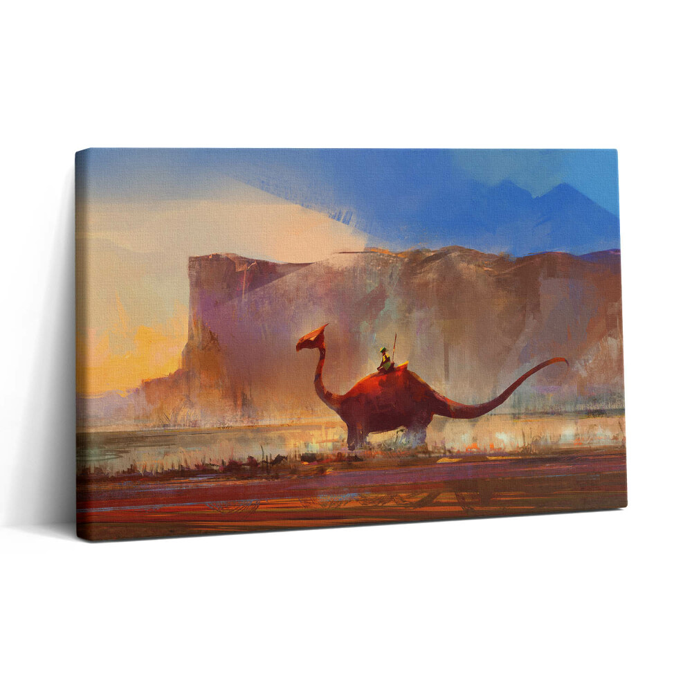 Tablou canvas 30x20 Dinozauri