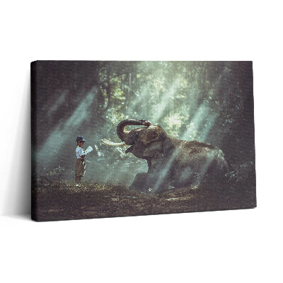 Tablou canvas 30x20 Băiat cu o carte