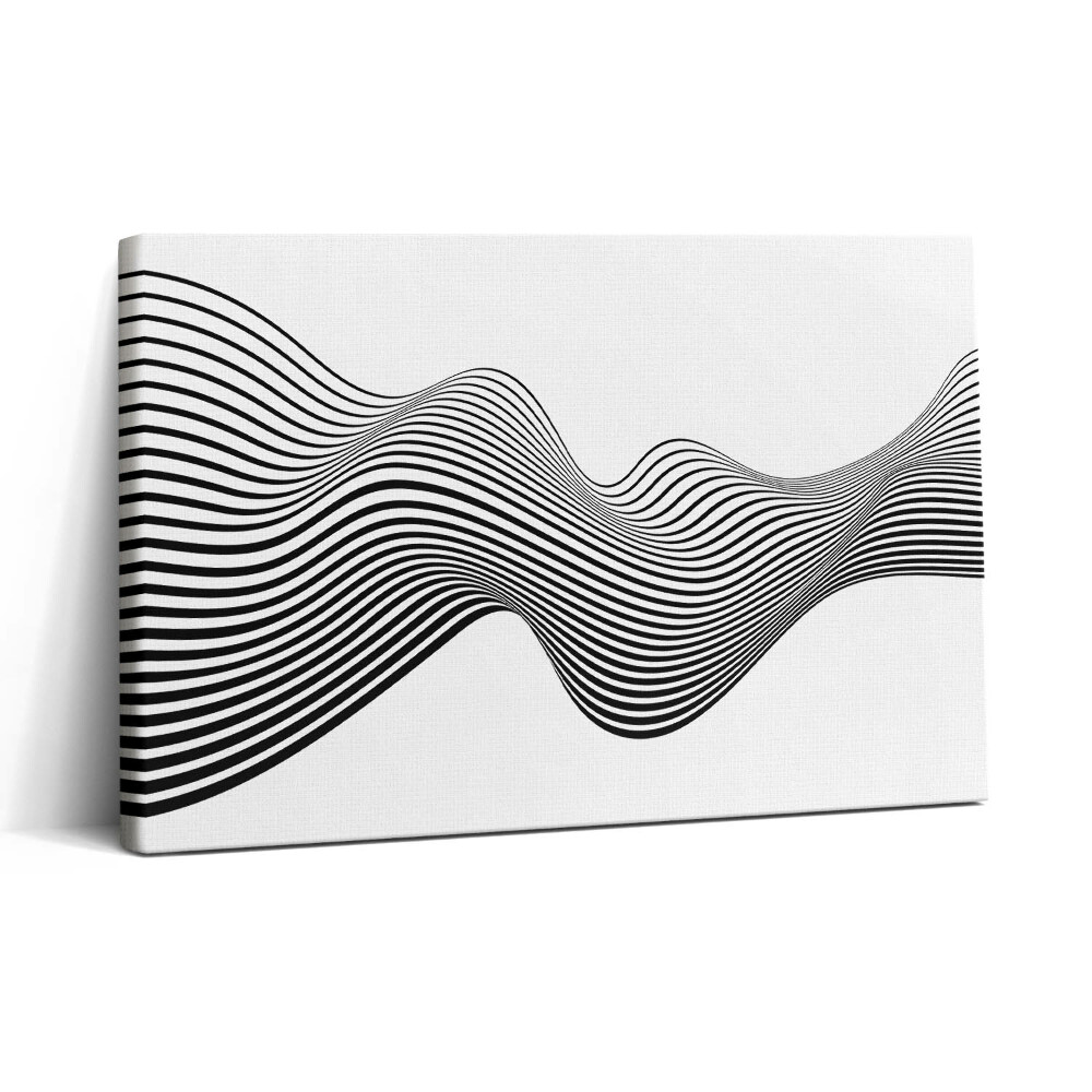 Tablou canvas 30x20 Artă optică liniară