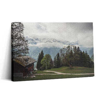 Tablou canvas 30x20 Vedere pitorească a munților