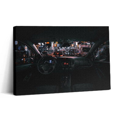 Tablou canvas 30x20 Mașină în Tokyo