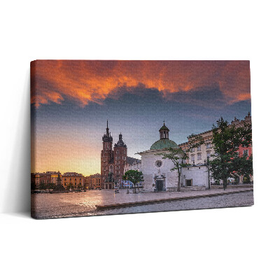 Tablou canvas 30x20 Piața Principală a Cracoviei