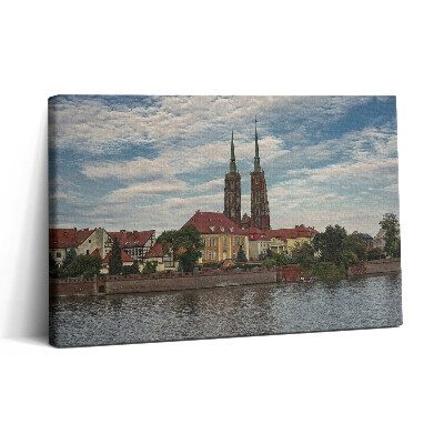 Tablou canvas 30x20 Biserica din Wrocław