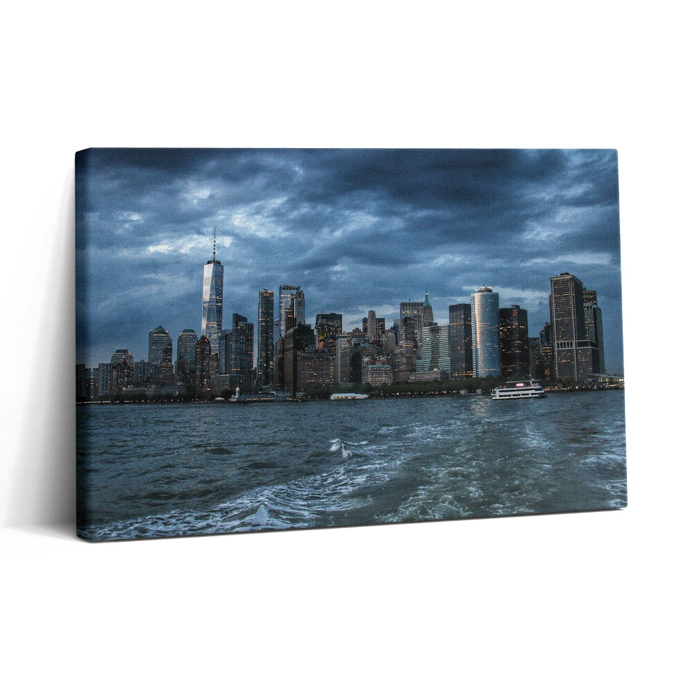 Tablou canvas 30x20 Orizontul New York-ului